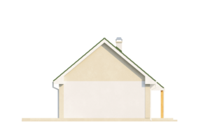 Rodinný dom so sedlovou strechou a možnosťou podkrovia - projekt Z12