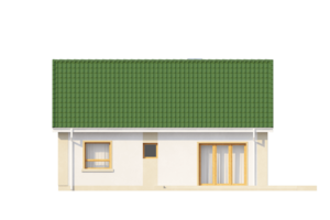 Rodinný dom so sedlovou strechou a možnosťou podkrovia - projekt Z12
